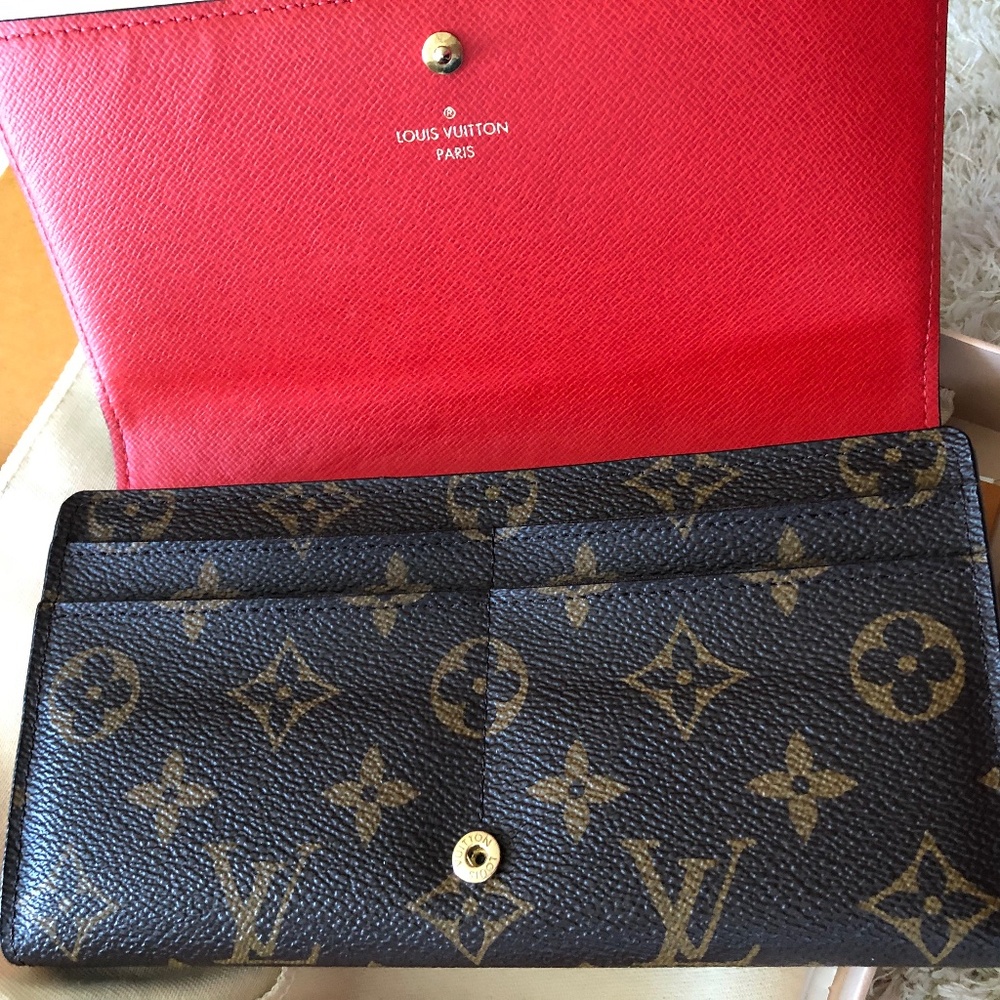 Louis Vuitton Monogram 2018 Christmas Animation Sarah Wallet - Picture 5 of 10